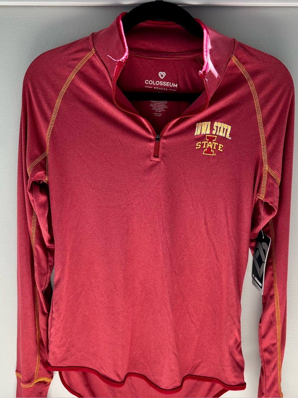 Iowa State Red Pullover with Logo
